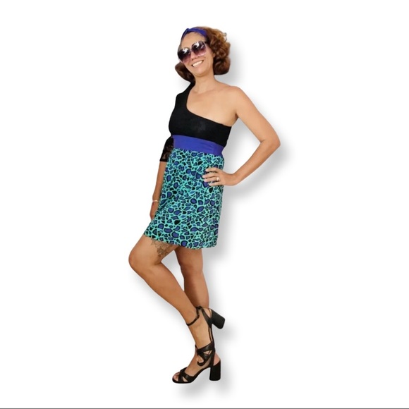 Hectik By Natalia Cute And Sassy￼ 80”s  Party Style Dress Great Preown - Picture 3 of 10